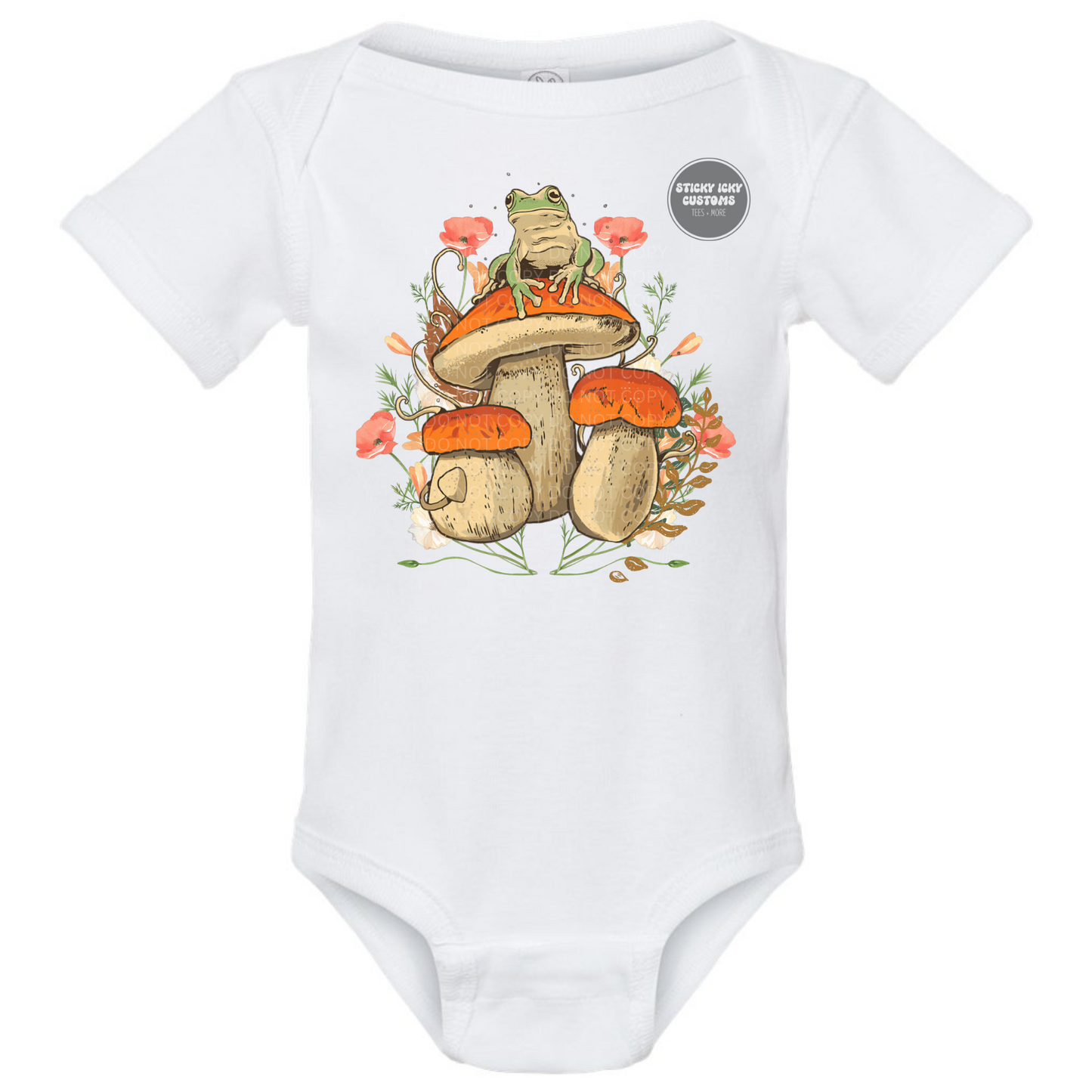 Froggy Mushroom Onesie