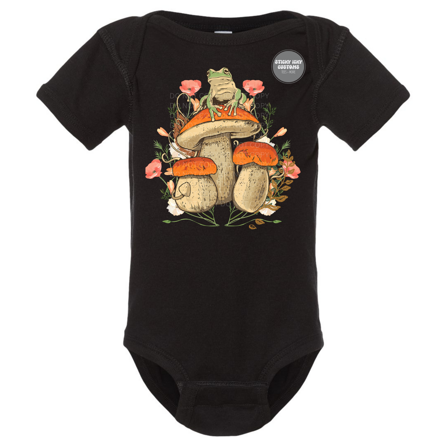 Froggy Mushroom Onesie