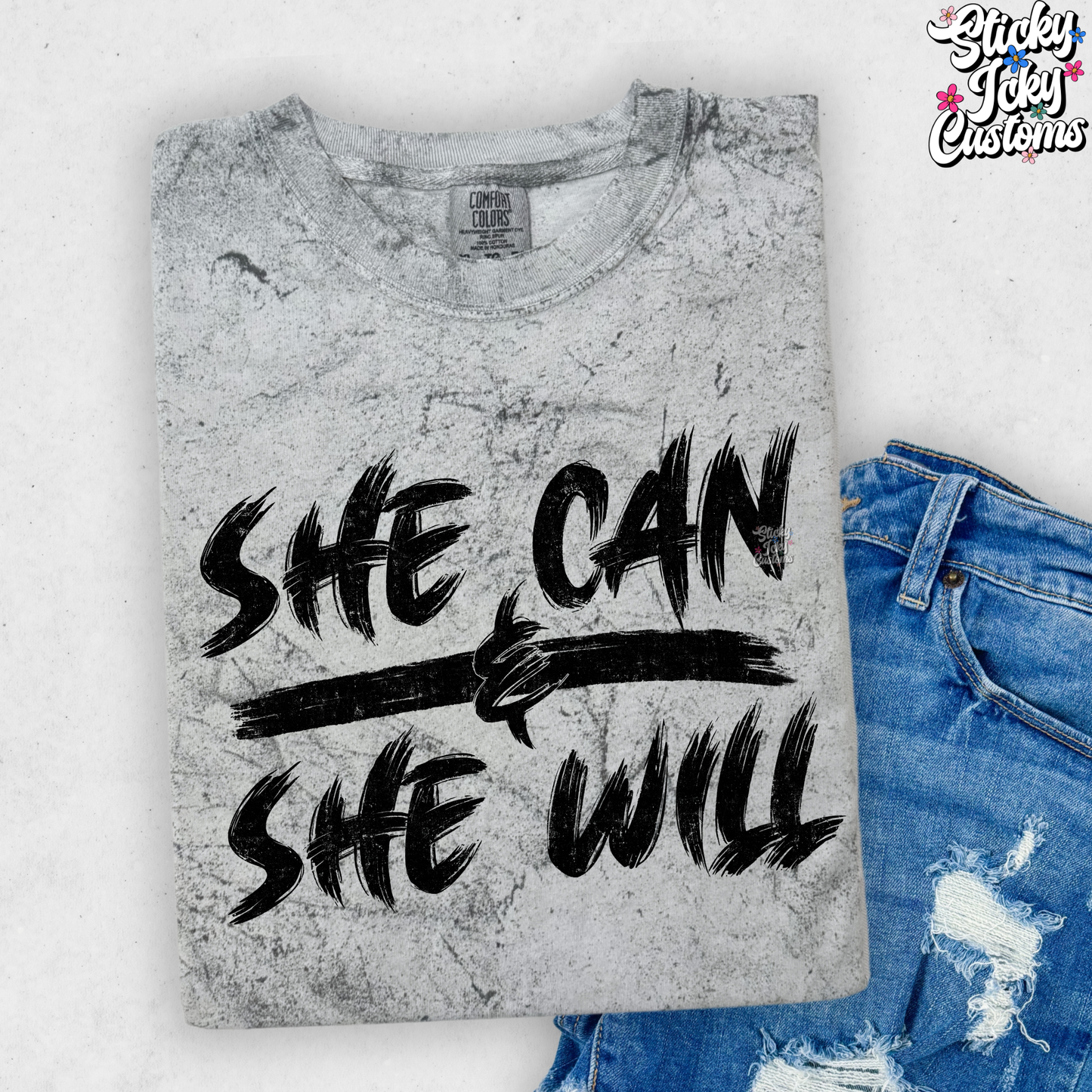 SHE CAN & SHE WILL