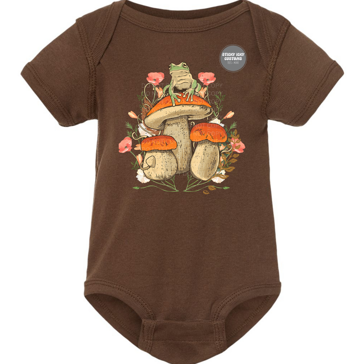 Froggy Mushroom Onesie