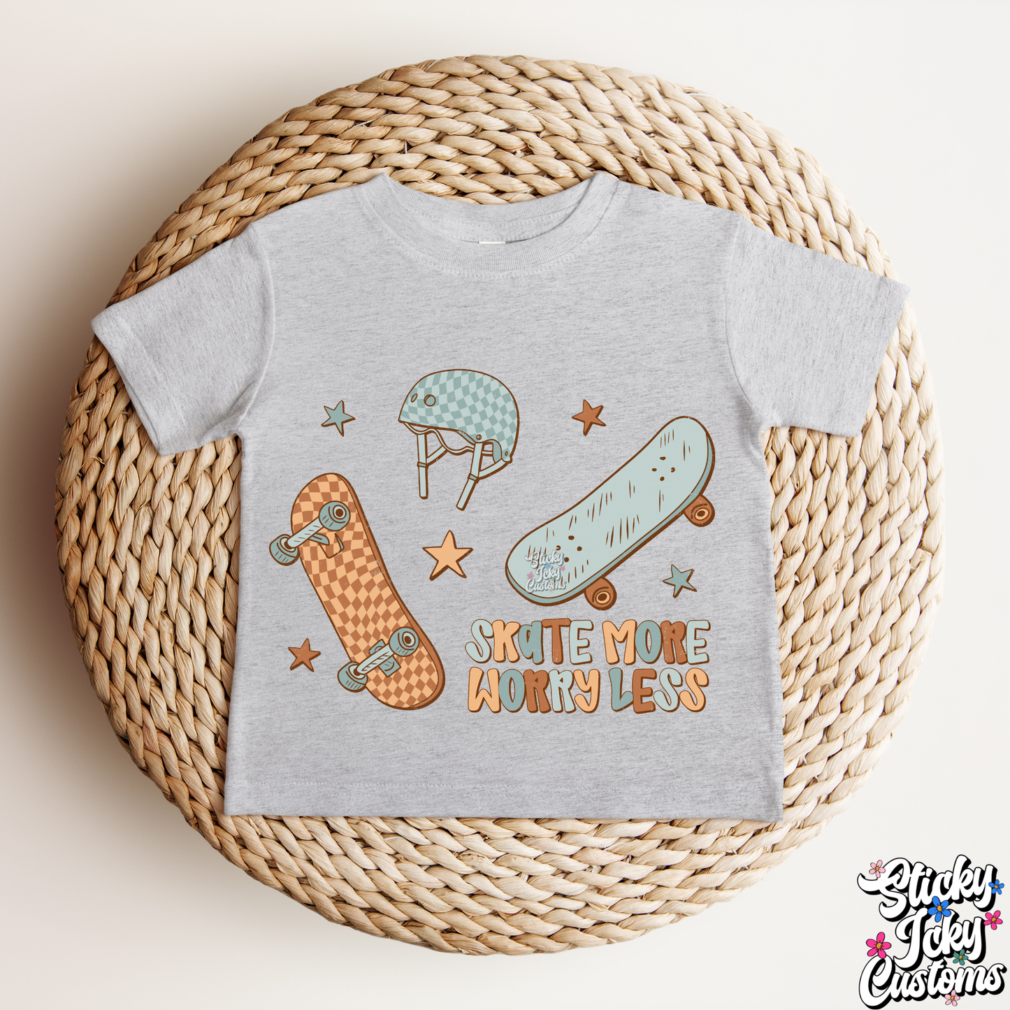 SKATE MORE WORRY LESS (TODDLER)