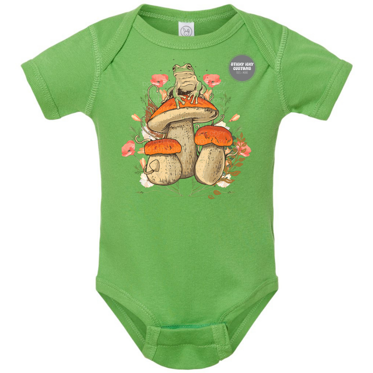 Froggy Mushroom Onesie