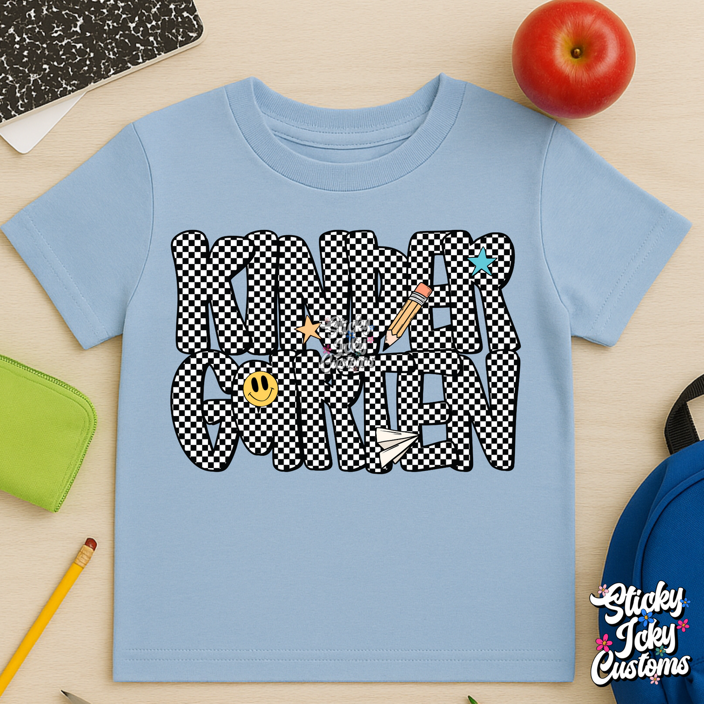 CHECKERED PRE-SCHOOL TO 5TH