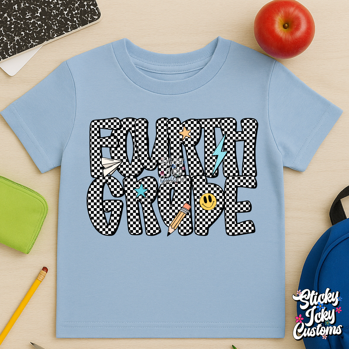 CHECKERED PRE-SCHOOL TO 5TH
