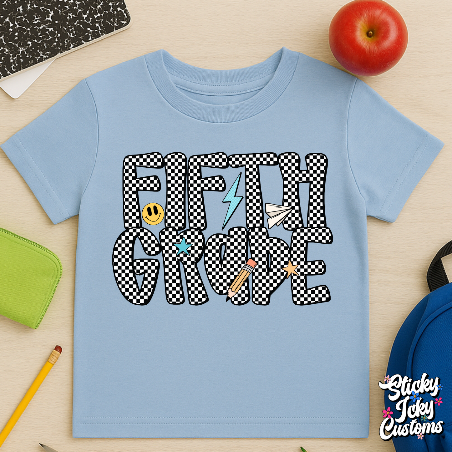 CHECKERED PRE-SCHOOL TO 5TH