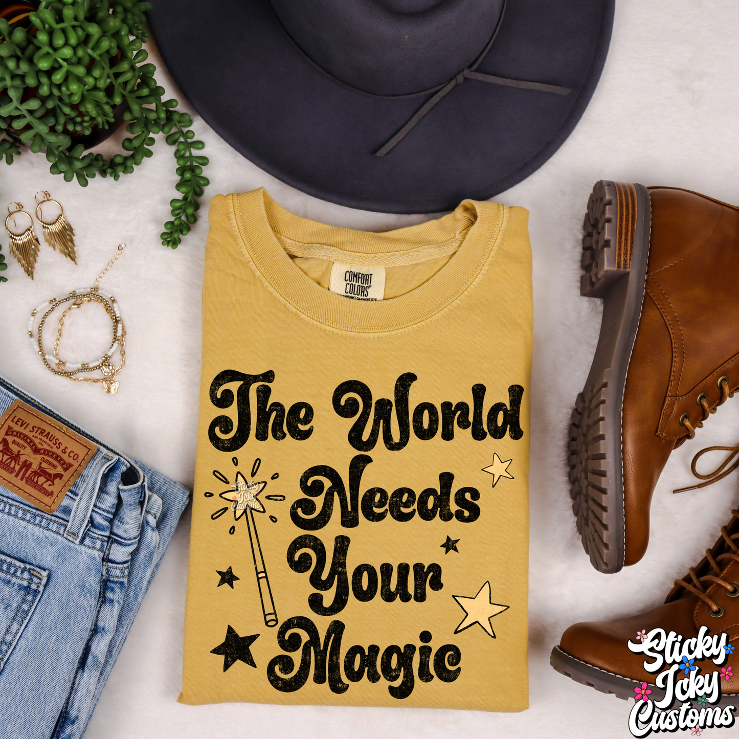 THE WORLD NEEDS YOUR MAGIC