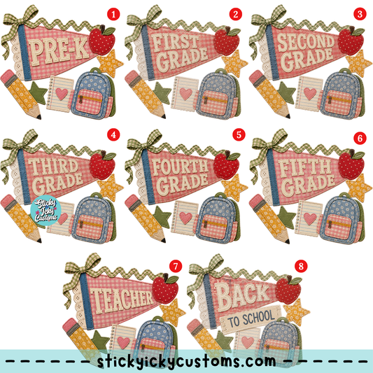 FAUX PATCHWORK DESIGNS 1-8