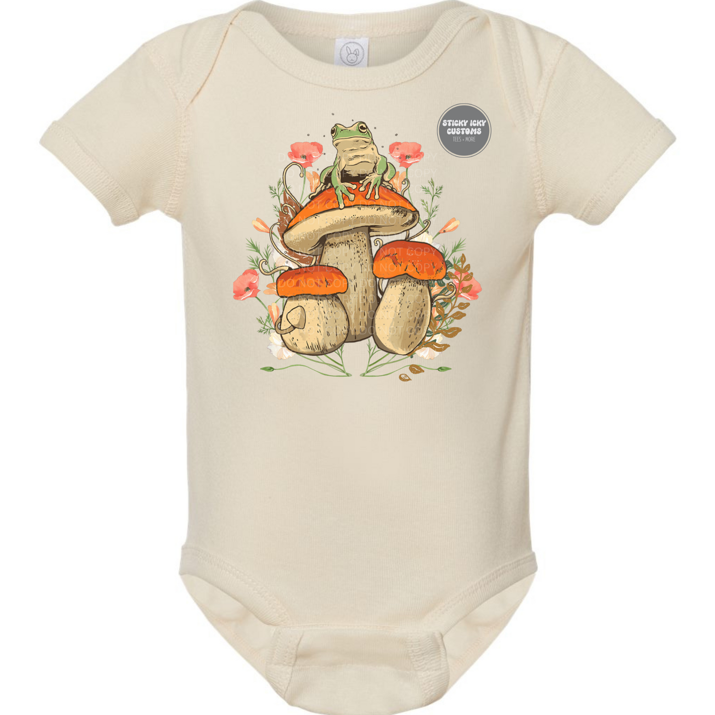 Froggy Mushroom Onesie