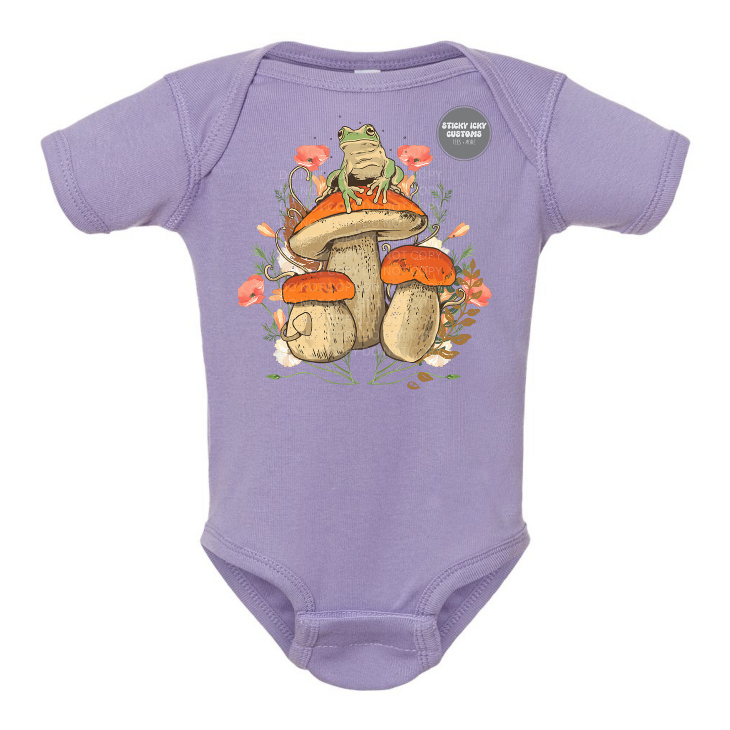 Froggy Mushroom Onesie