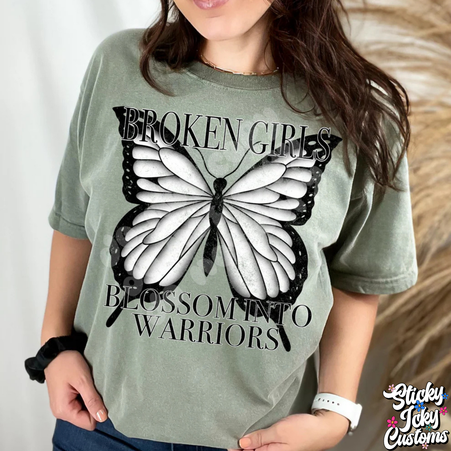 BROKEN GIRLS BLOSSOM TO WARRIORS