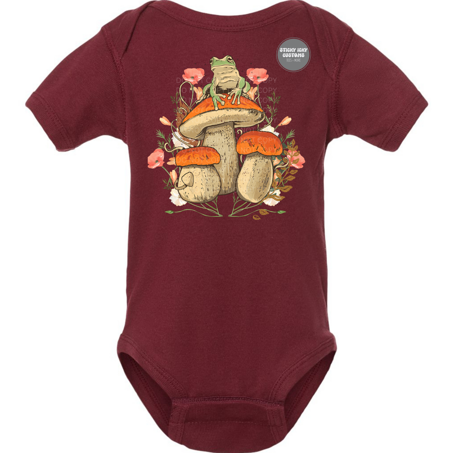 Froggy Mushroom Onesie
