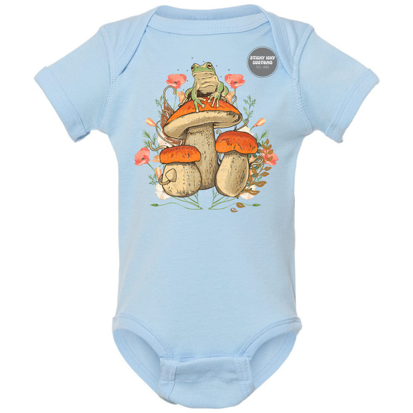 Froggy Mushroom Onesie
