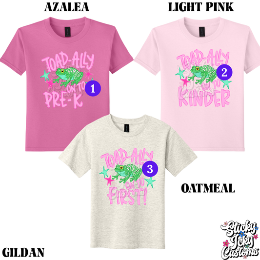 TOAD-ALLY ON TO.. DESIGNS 1-14