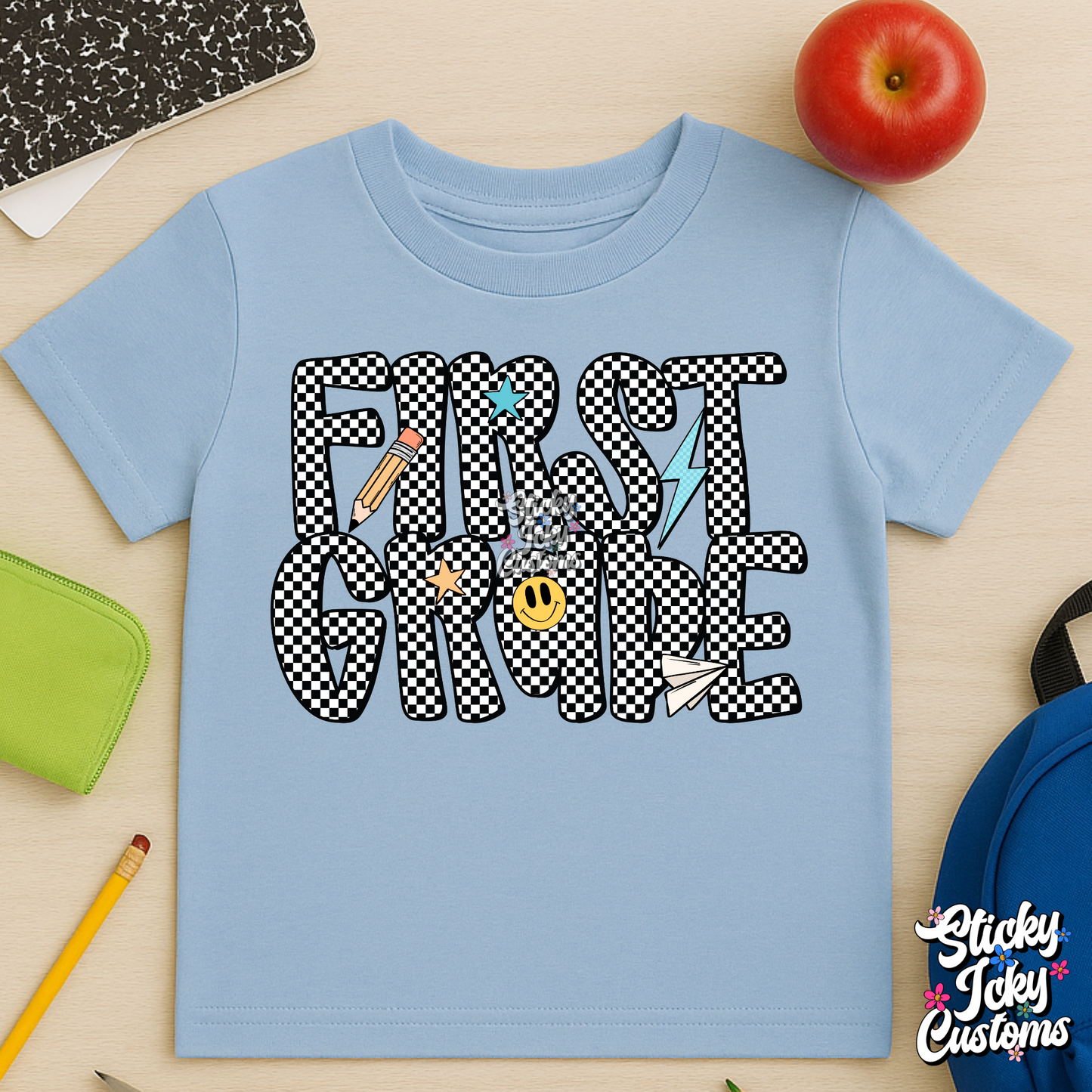CHECKERED PRE-SCHOOL TO 5TH
