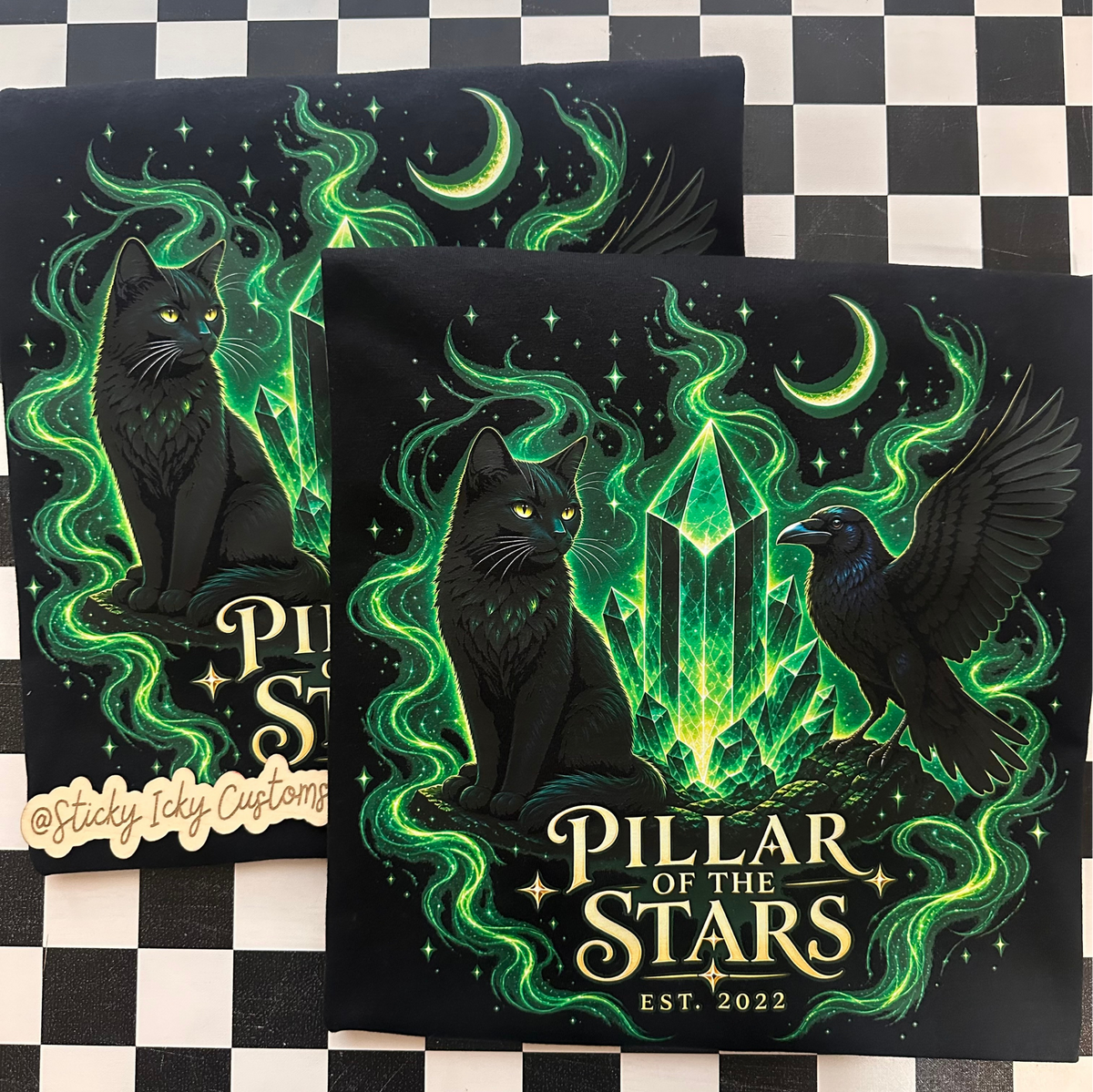 Pillar of the Stars T-Shirt - Blackout