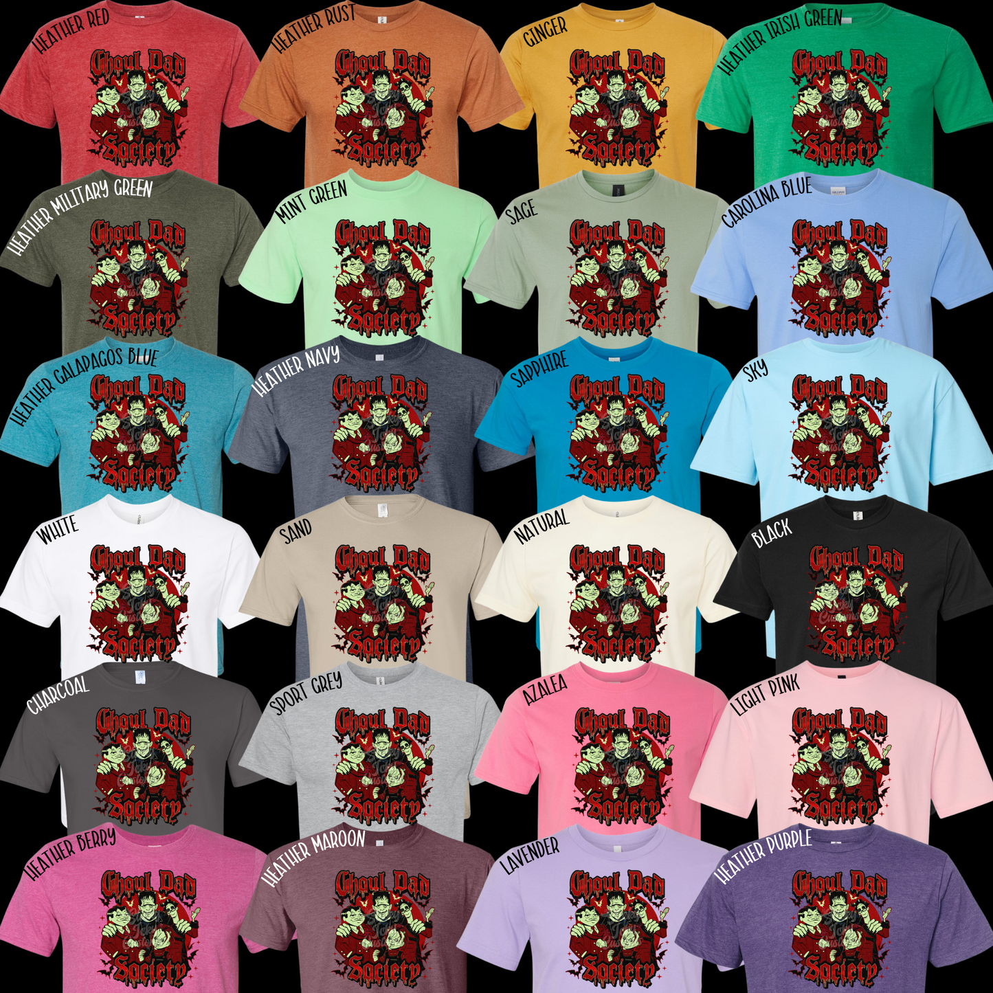 GHOUL DAD SOCIETY TEE