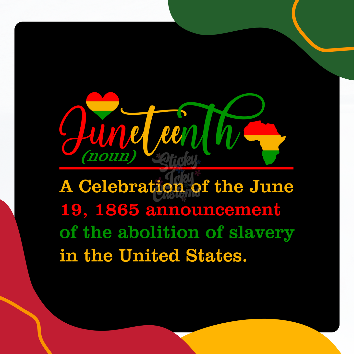 JUNETEENTH NOUN TEE