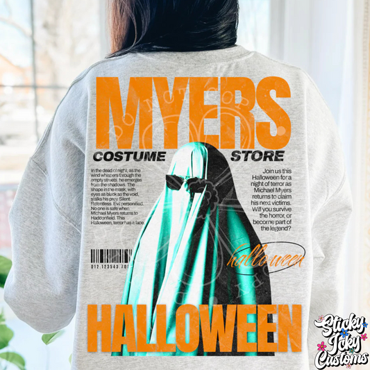 MYERS HALLOWEEN (FRONT ONLY)