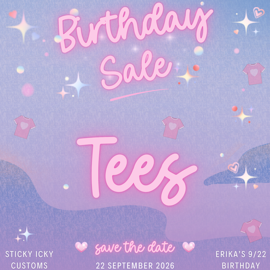 BIRTHDAY SALE TEES