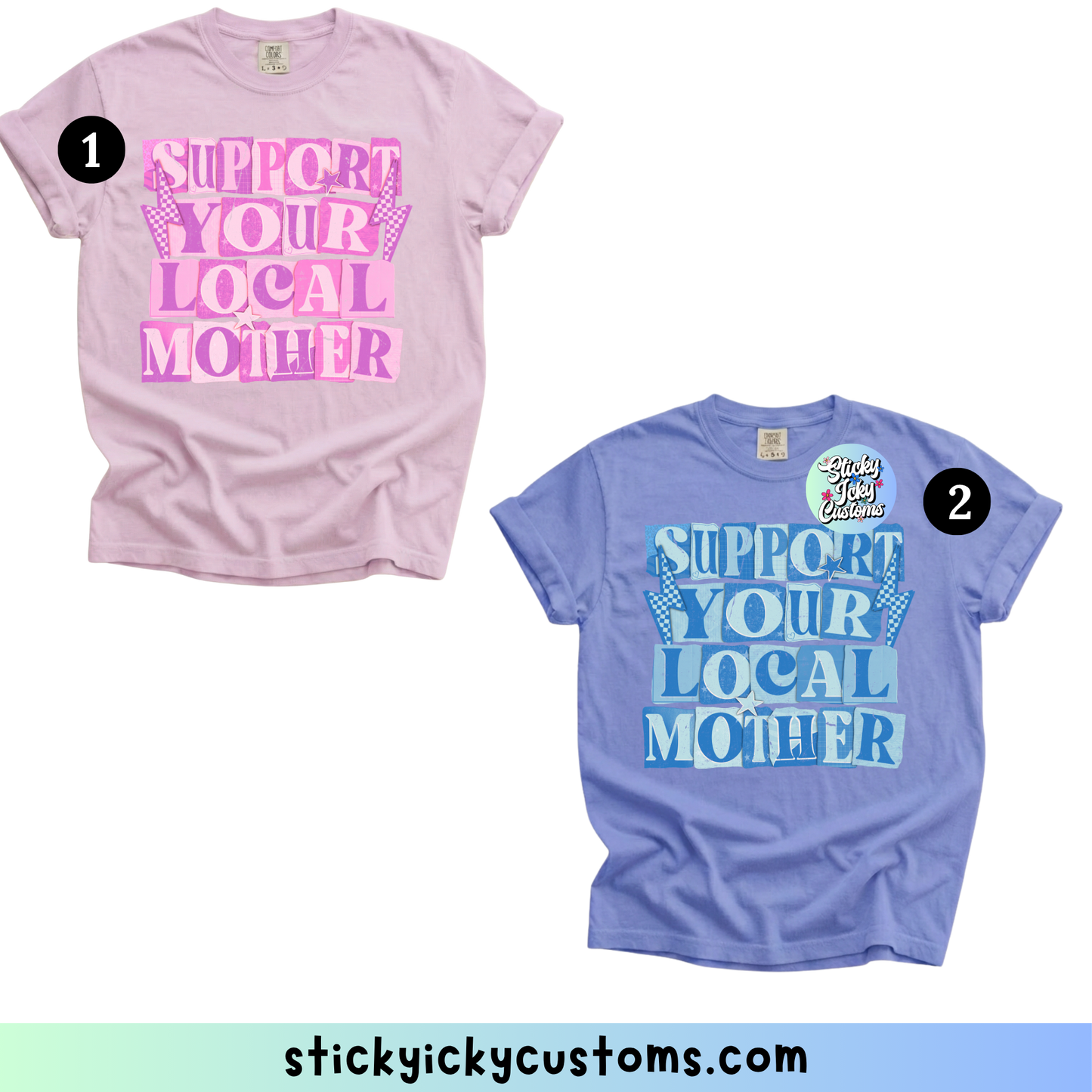 SUPPORT YOUR LOCAL MOTHER DESIGNS 1-2