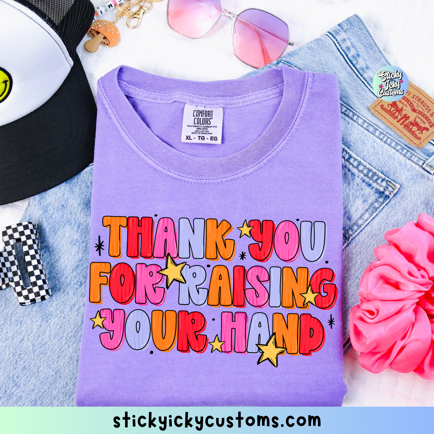 THANK YOU FOR RAISING YOUR HAND