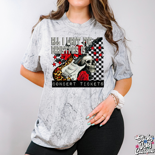 ALL I WANT FOR CHRISTMAS IS...CONCERT TICKETS