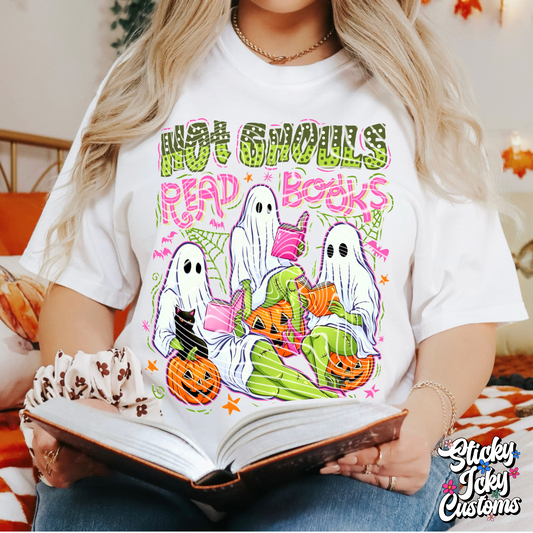 HOT GHOULS READ BOOKS