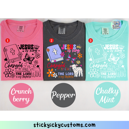 JESUS IS KING DESIGNS 1-3