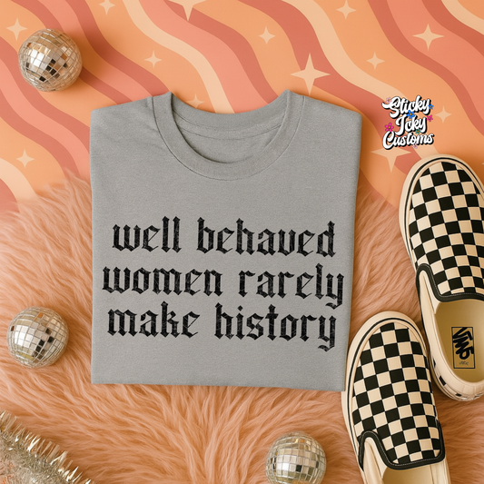 WELL BEHAVED WOMEN