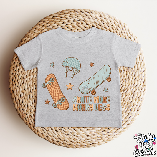 SKATE MORE WORRY LESS (TODDLER)