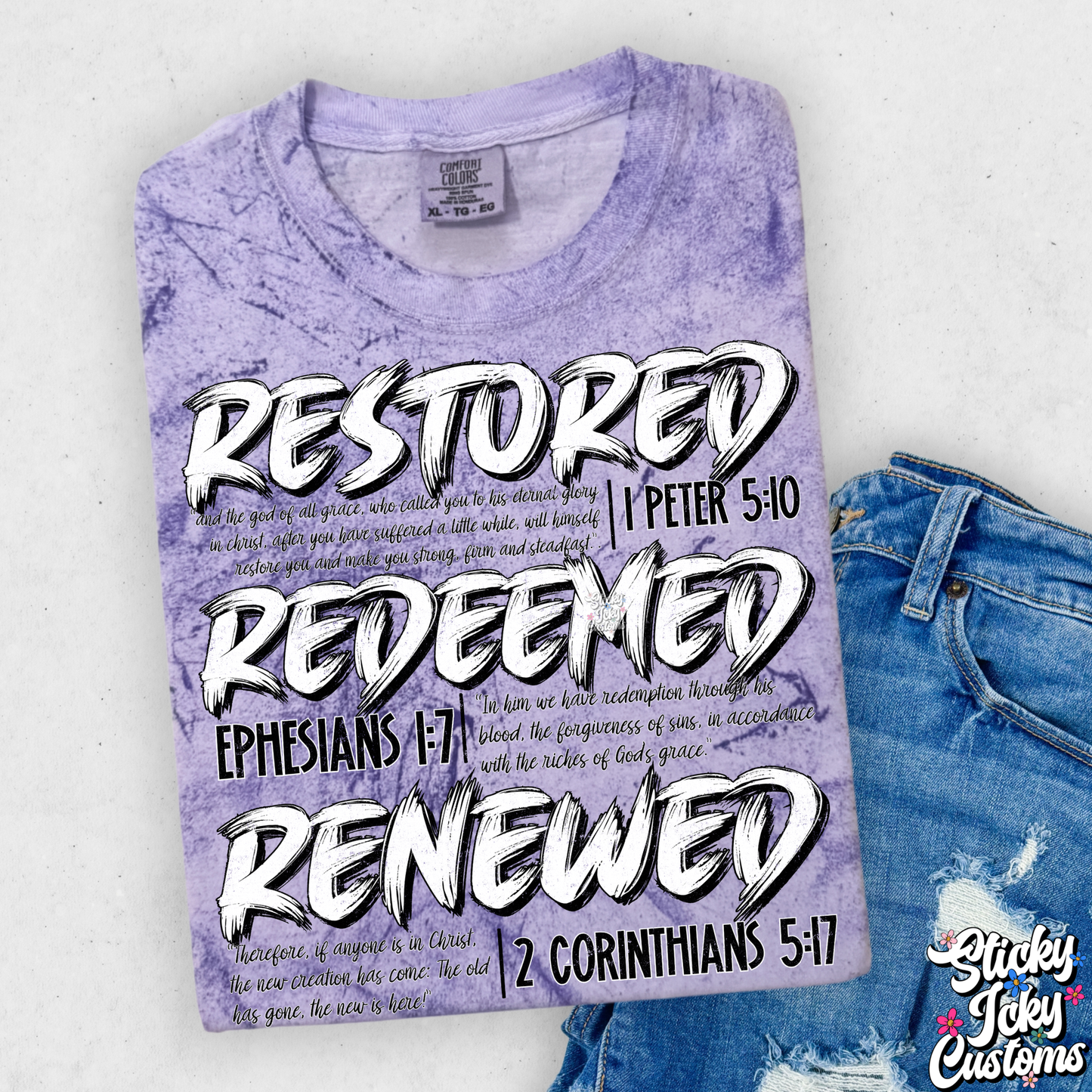 RESTORED REDEEMED RENEWED