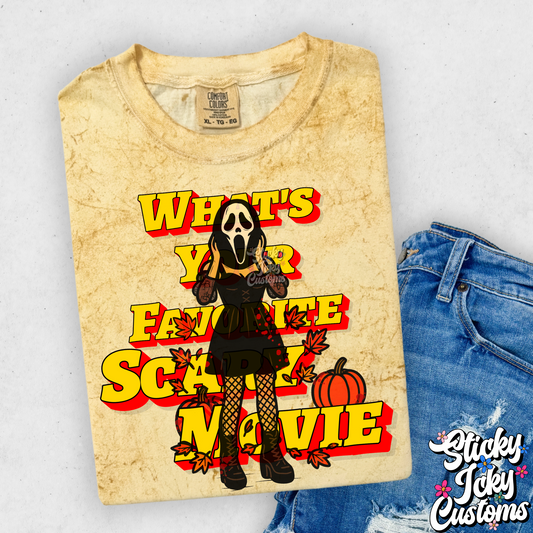 WHAT'S YOUR FAVORITE SCARY MOVIE