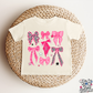 PINK & CHECKERED BOWS (TODDLER)