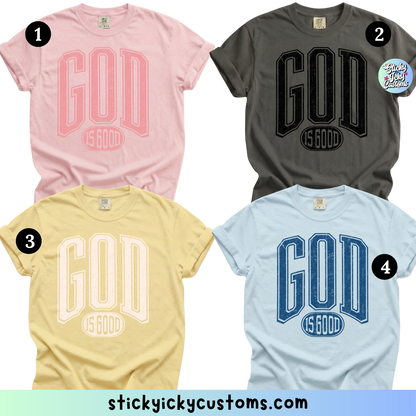 GOD IS GOOD DESIGNS 1-4
