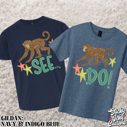 MONKEY SEE MONKEY DO DESIGNS 1-4