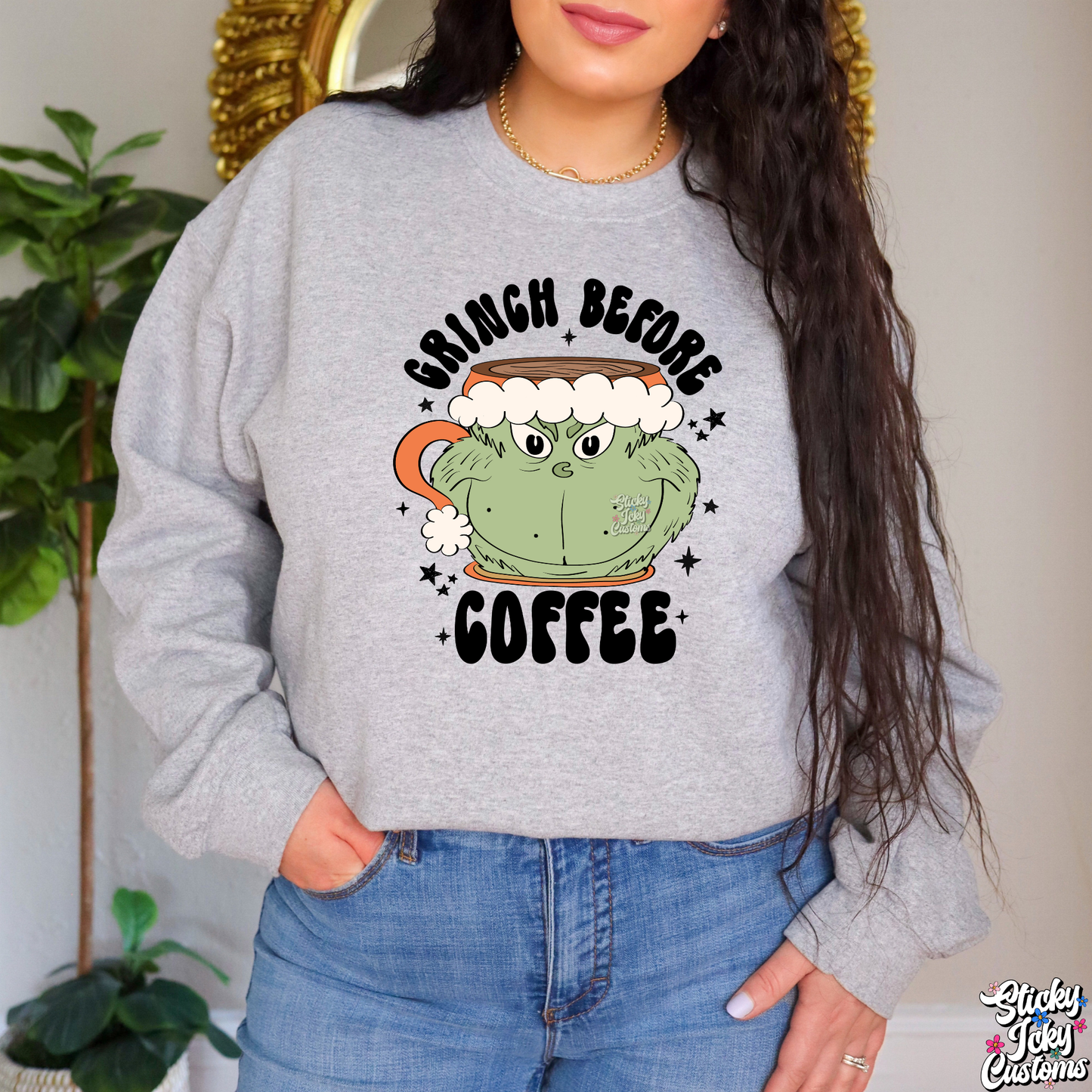 GRINCH BEFORE COFFEE