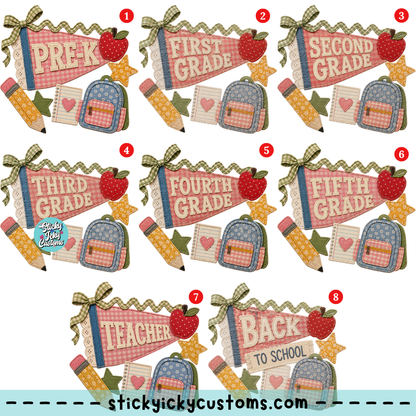 FAUX PATCHWORK DESIGNS 1-8