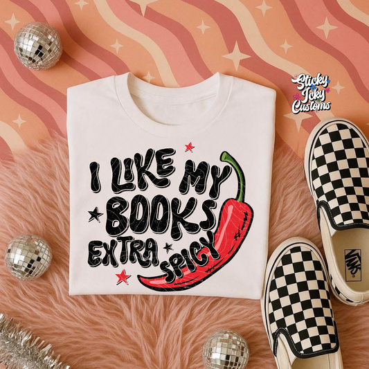 I LIKE MY BOOKS EXTRA SPICY