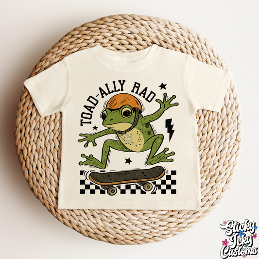 TOAD-ALLY RAD (TODDLER)
