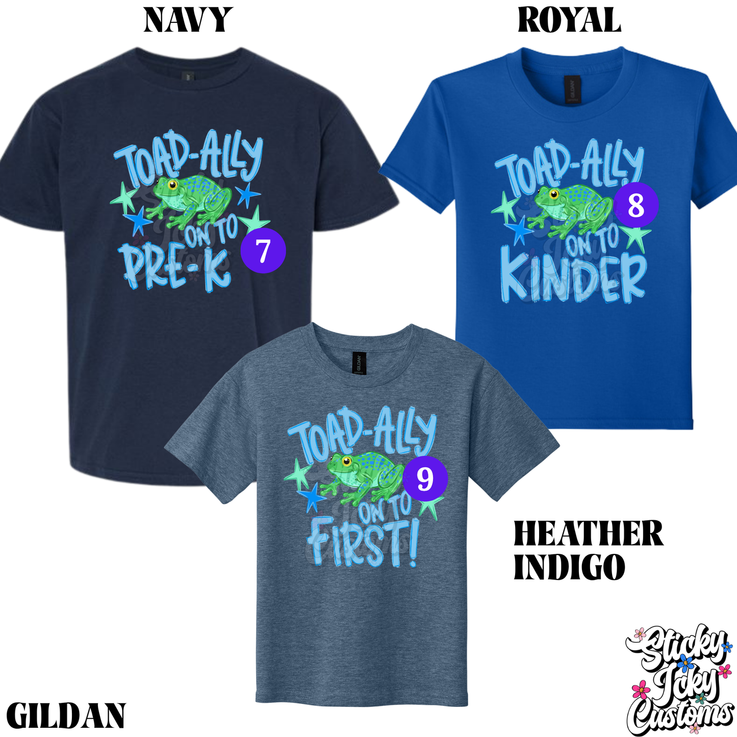 TOAD-ALLY ON TO.. DESIGNS 1-14