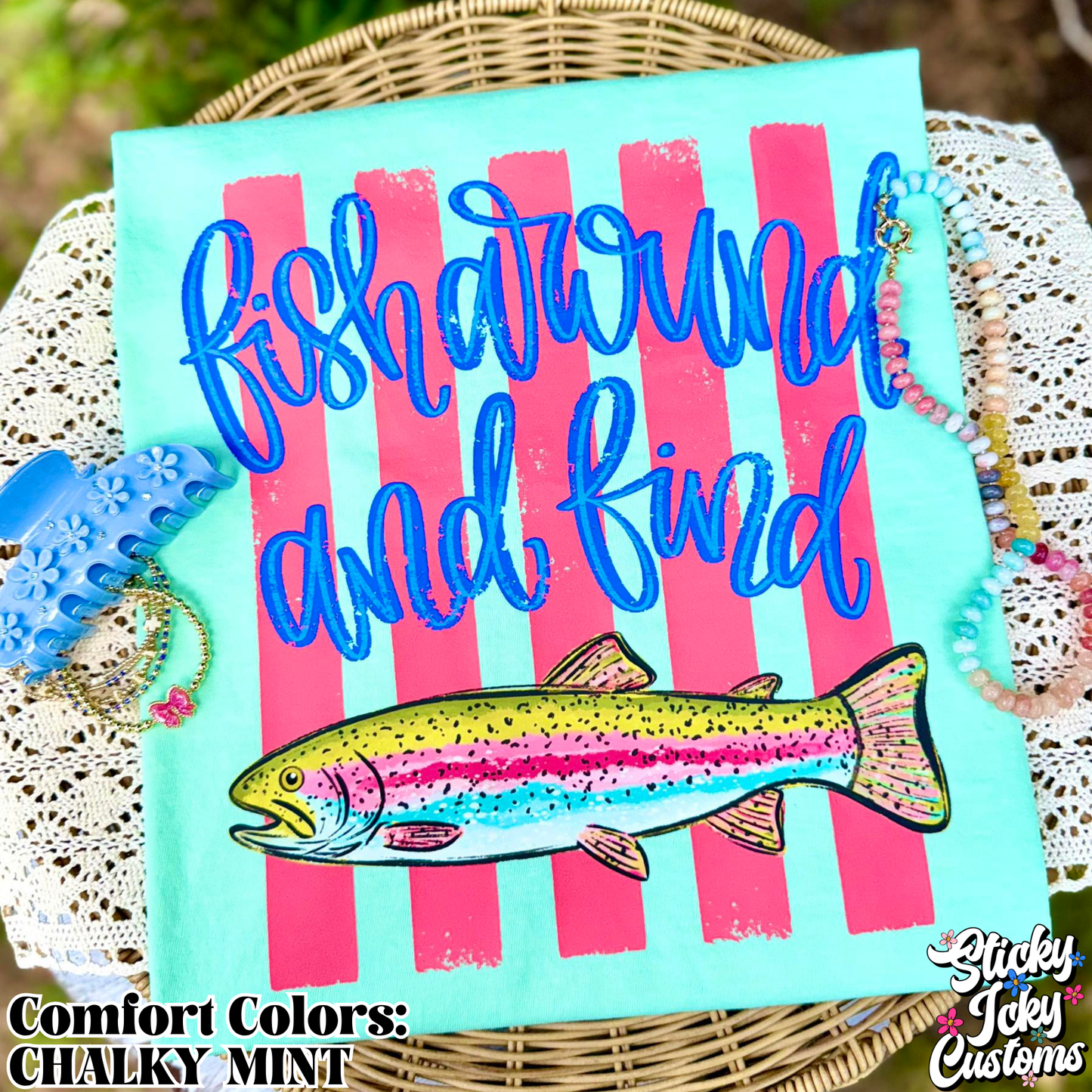 FISH AROUND & FIND TROUT