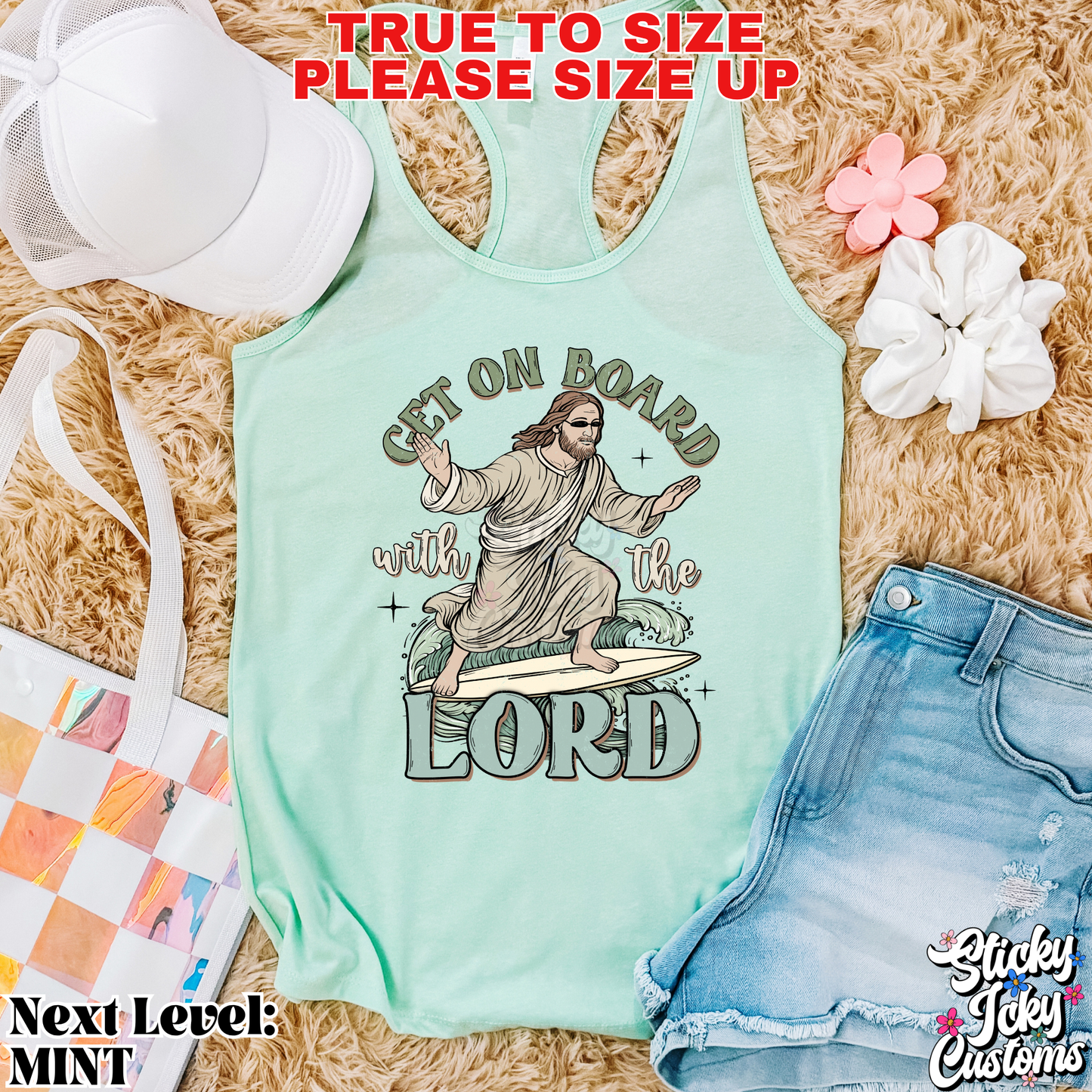 GET ON BOARD WITH THE LORD