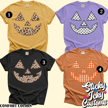 JACK O LANTERN FAUX STITCH DESIGNS 1-4