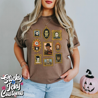 VINTAGE HALLOWEEN HORROR COLLAGE