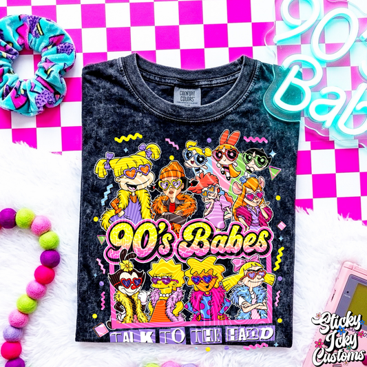 90'S BABES TALK TO THE HAND