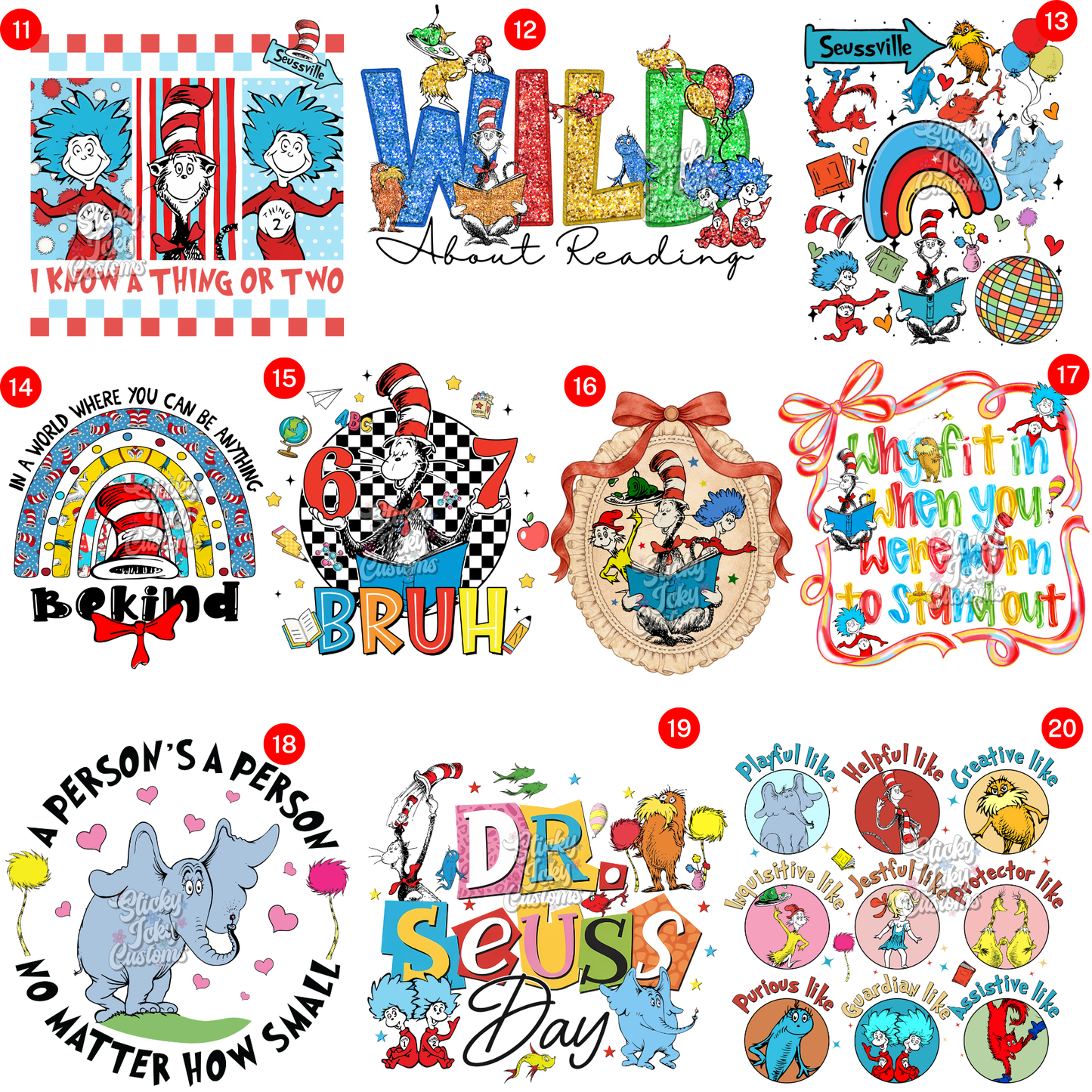 (TODDLER) READING ACROSS AMERICA 1-20