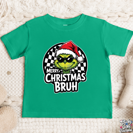 (TODDLER) MERRY CHRISTMAS BRUH