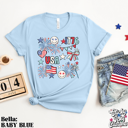 PATRIOTIC FIREWORKS