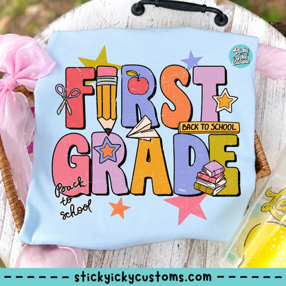 BACK TO SCHOOL DESIGNS 1-8