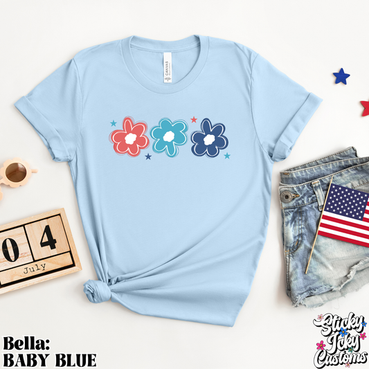 PATRIOTIC FLOWERS